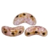 Picture of Arcos® par Puca® 5x10mm Opaque Mix Rose/Gold Ceramic Look x10g