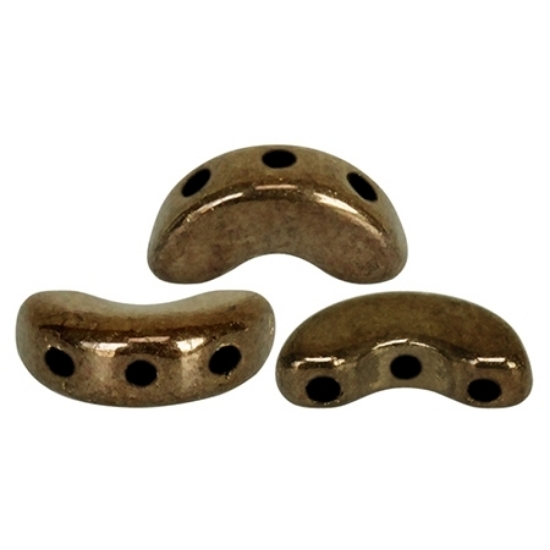 Picture of Arcos® par Puca® 5x10mm Dark Gold Bronze x10g