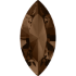 Picture of Swarovski 4228 Navette 10x5mm Smoked Topaz x1