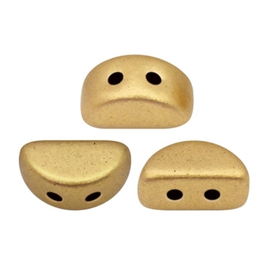 Picture of Kos® par Puca® 6x3mm Light Gold Mat x10g