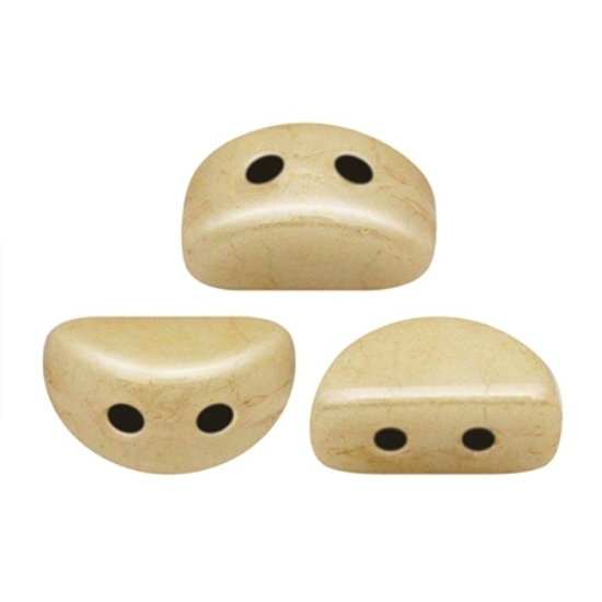 Picture of Kos® par Puca® 6x3mm Opaque Beige Ceramic Look x10g