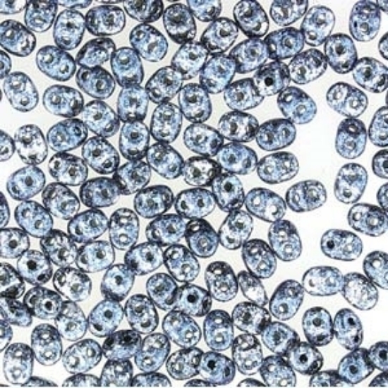 Picture of SuperDuo 2,5x5mm Tweedy Blue x10g