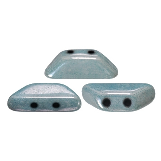 Picture of Tinos® par Puca® 4x10mm Opaque Blue Ceramic Look x10g