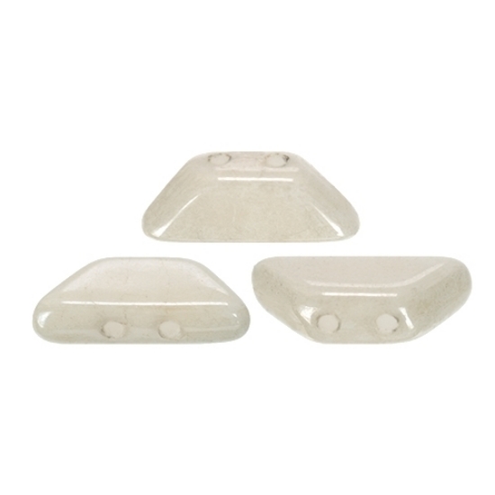 Picture of Tinos® par Puca® 4x10mm Opaque White Ceramic Look x10g
