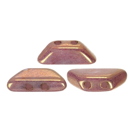 Picture of Tinos® par Puca® 4x10mm  Opaque Violet Gold Ceramic Look x10g