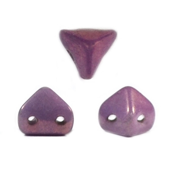 Picture of Super-Khéops® par Puca® 6 mm Opaque Amethyst Gold Ceramic Look  x10g