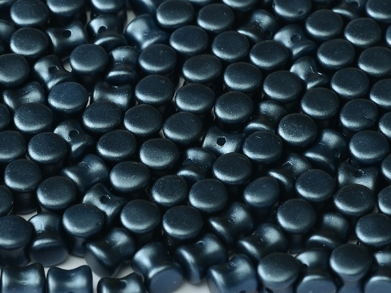 Picture of Diabolo shape beads 4x6mm Pastel Montana x50