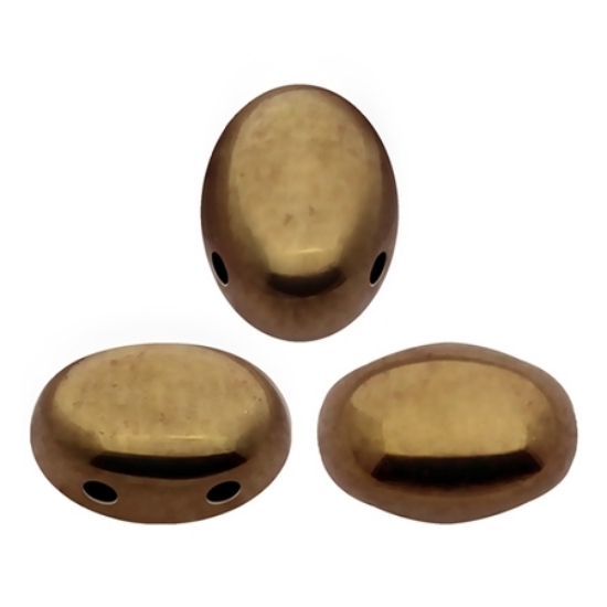 Picture of Samos® par Puca® 7x5mm Dark Gold Bronze x10g