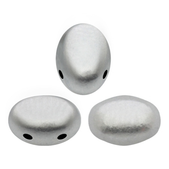 Picture of Samos® par Puca® 7x5mm Silver Aluminium Mat x10g