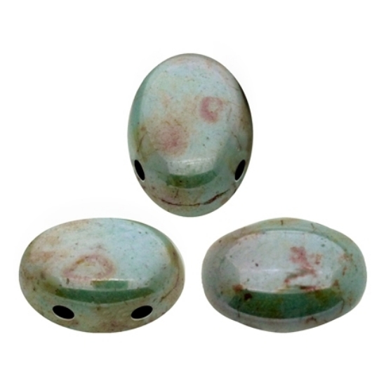 Picture of Samos® par Puca® Opaque Mix Blue/Green Ceramic Look x10g
