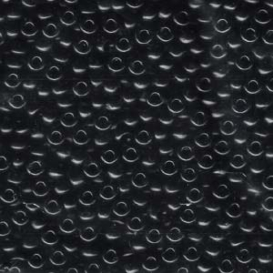 Picture of Miyuki Rocaille 6/0 401 Black x10g