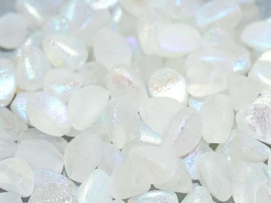 Picture of Pinch Bead 5mm Crystal Etched AB Full x50