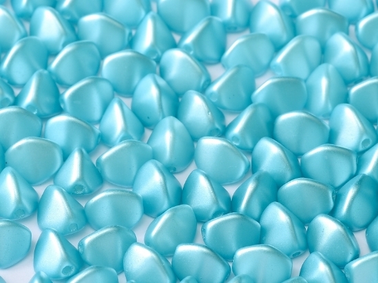 Picture of Pinch Bead 5mm Pastel Aqua x50