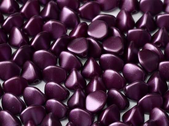 Picture of Pinch Bead 5mm Pastel Bordeaux x50