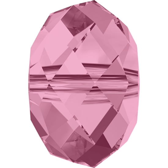 Picture of Swarovski 5040 Briolette Bead 18mm Light Rose  x1