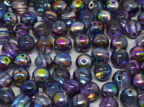 Picture of RounTrio® 6mm Crystal Magic Blue x25