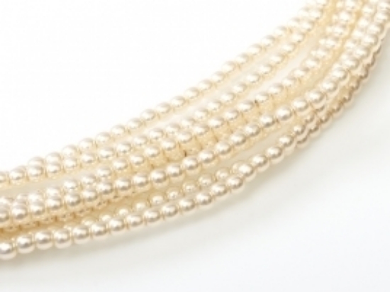 Picture of Glass Pearl 4mm Faint Rose x120