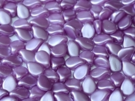 Picture of Pip Beads 5x7mm Pastel Lilla x50