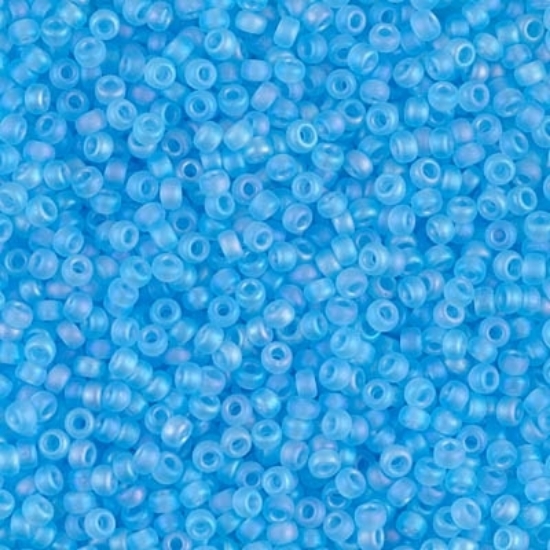 Picture of Miyuki Rocaille 11/0 148FR Mat Aquamarine AB x10g