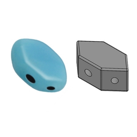 Picture of Paros® par Puca® 7x4mm Opaque Aqua x10g