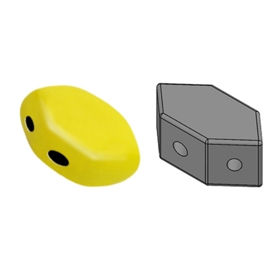 Picture of Paros® par Puca® 7x4mm Opaque Jonquil x10g