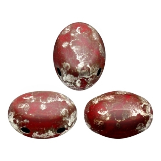 Picture of Samos® par Puca® 7x5mm Opaque Light Coral Ladybug x10g