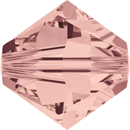 Picture of Swarovski 5328 Xilion Bead 3mm Blush Rose x100