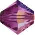 Picture of Swarovski 5328 Xilion Bead 4mm Fuchsia AB x50