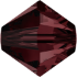 Picture of Swarovski 5328 Xilion Bead 4mm Burgundy x100