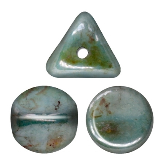 Picture of Ilos® par Puca® 5x5 mm Opaque Mix Blue Green Ceramic Look x10g