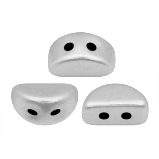 Picture of Kos® par Puca® 6x3mm  Silver Aluminium Mat  x10g