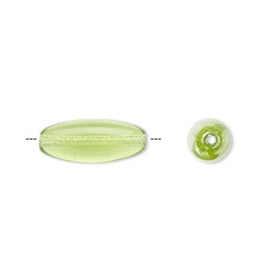 Picture of Preciosa Oval 17x7.5 mm Olivine x10