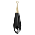 Picture of Swarovski Pure drop 6532 31.5mm Jet - Gold x1