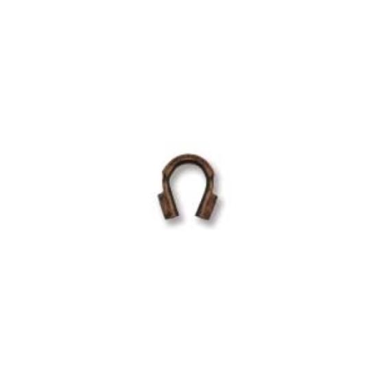 Picture of Wire Protector 5mm Antiqued Copper x20