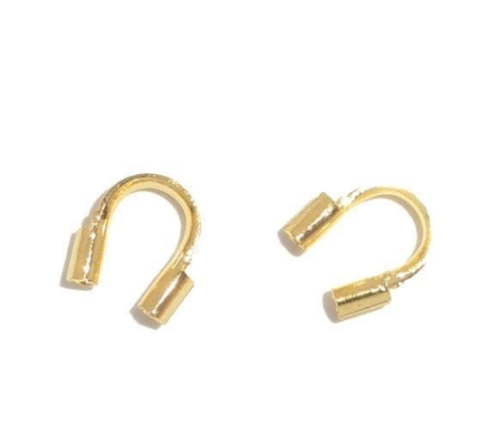 Picture of Wire protector 5mm Gold x50