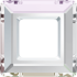 Picture of Swarovski Square Ring 4439 14mm Crystal AB x1