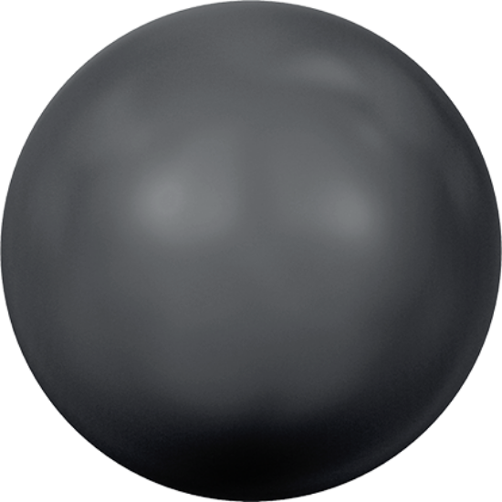 Picture of Swarovski 5810 Pearls 4mm Black Pearl x25