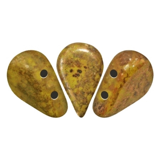 Picture of Amos® by Puca® 5x8mm Opaque Jonquil Deep Gold x10g