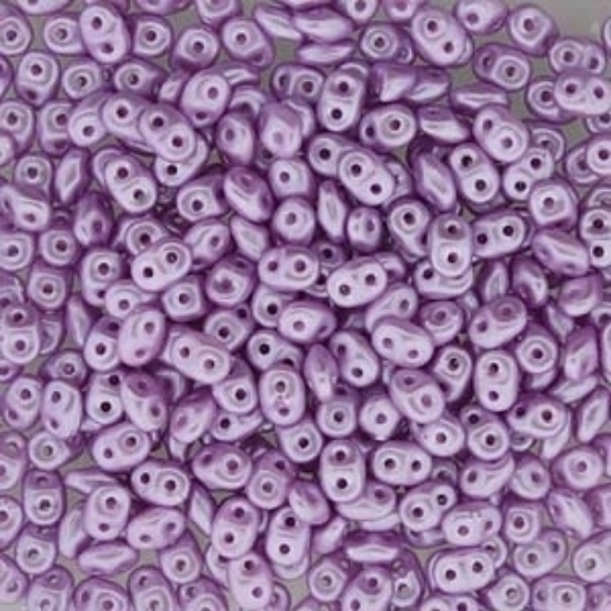 Picture of MiniDuo 2x4mm Pastel Light Rose x10g