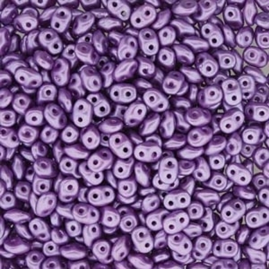 Picture of MiniDuo 2x4mm Pastel Lila x10g