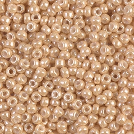Picture of Miyuki Rocaille 8/0 593 Dark Beige Ceylon x10g