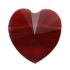 Picture of Swarovski 5742 Heart 10mm Siam x1