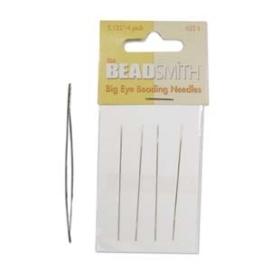 Picture of Big Eye Beading Needle 54mm x4