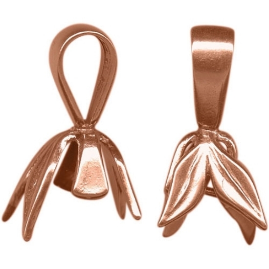 Picture of JBB Prong Bail 16x8x8mm Copper Plated x1