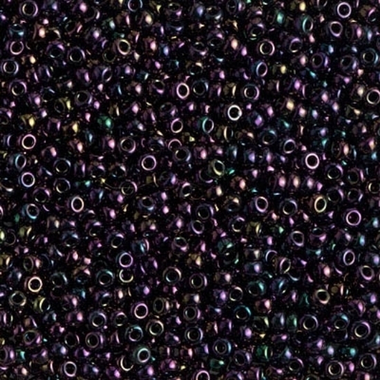 Picture of Miyuki Rocaille 11/0 454 Metallic Purple Iris x10g