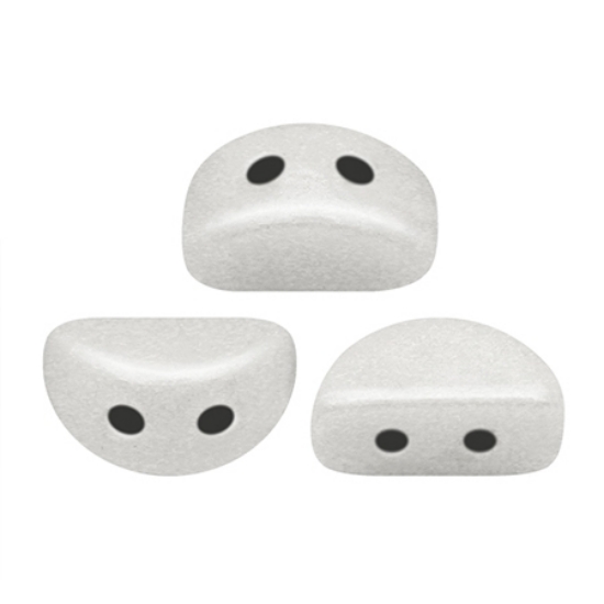 Picture of Kos® par Puca® 6x3mm Opaque  White Ceramic Look x10g
