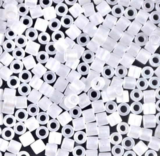 Picture of Miyuki Delica 8/0 DBL851  Mat Crystal AB x10g