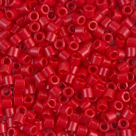 Picture of Miyuki Delica 8/0 DBL723 Opaque Dark Cranberry x10g