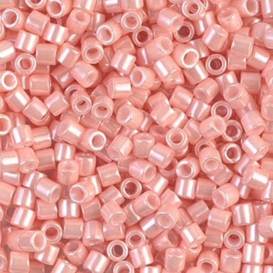 Picture of Miyuki Delica 8/0 DBL1533 Opaque Light Salmon x10g