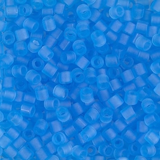 Picture of Miyuki Delica 8/0 DBL747 Mat Transparent Aqua x10g
